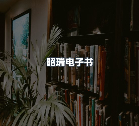 关于昭瑞电子书